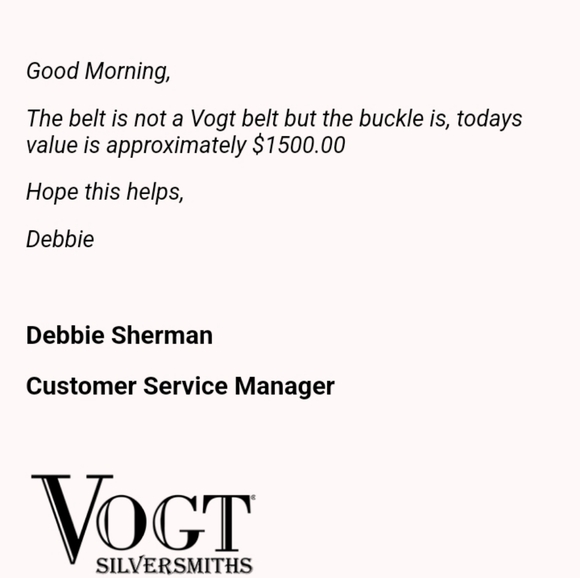 Saddlebags Alligator Belt, .925 & 14k Gold Filled Vogt Triple Horseshoe Buckle - Picture 11 of 11